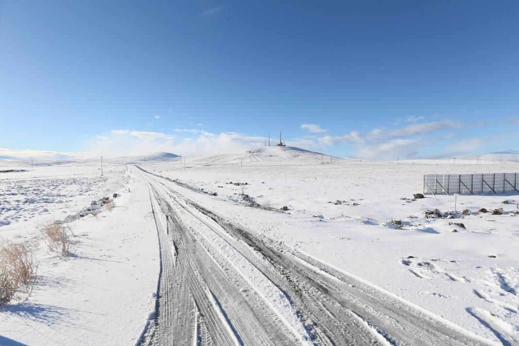 Kars'ta kar, Ardahan'da soğuk hava etkili oluyor 14